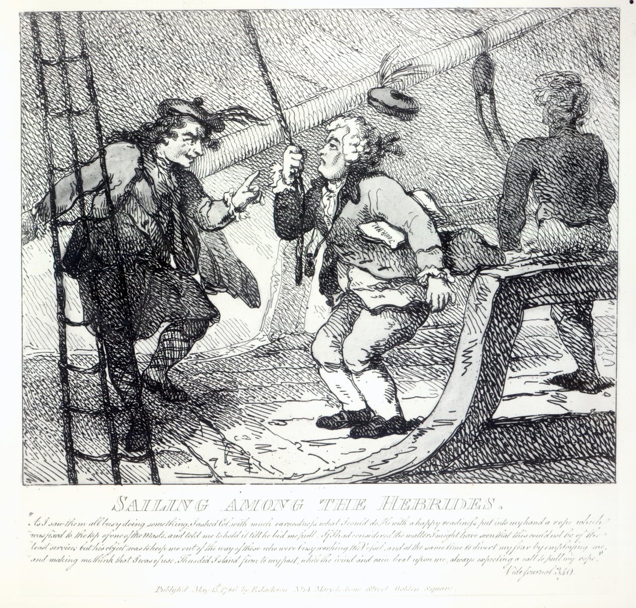 Segeln unter den Hebriden aus 