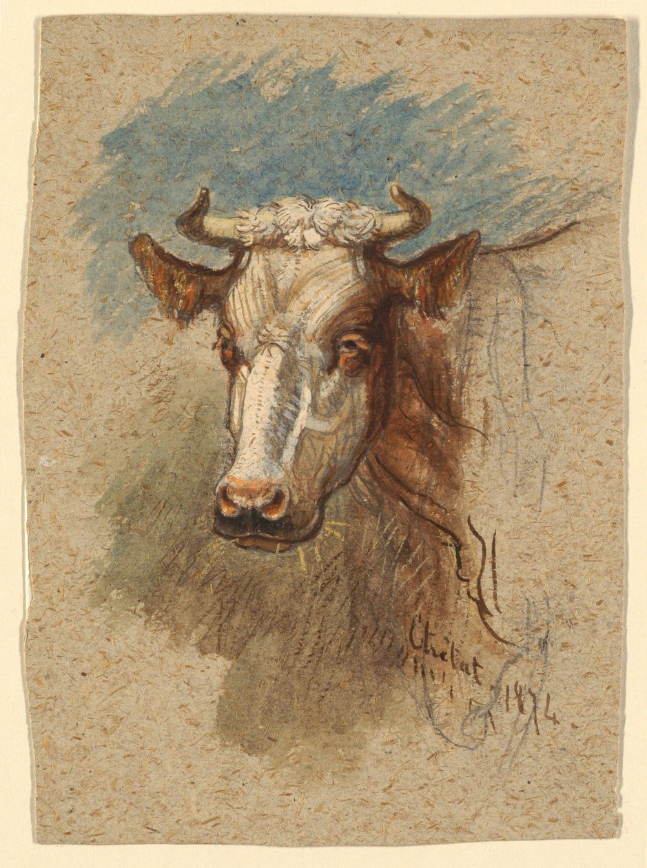 Zeichnung, Studien: Skizzen aus Frankreich. Etretat, Seine-Inférieure, Quimper, Bretagne, 1874 von Samuel Colman