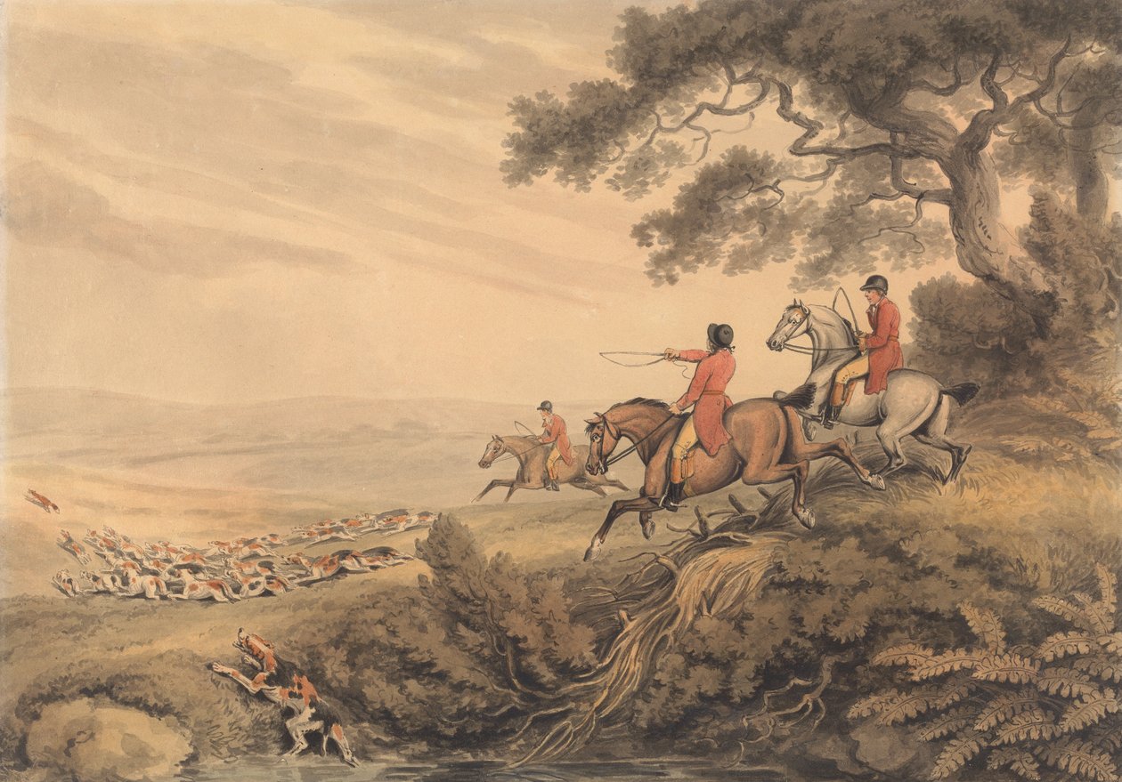 Fuchsjagd: Die Jagd von Samuel Howitt