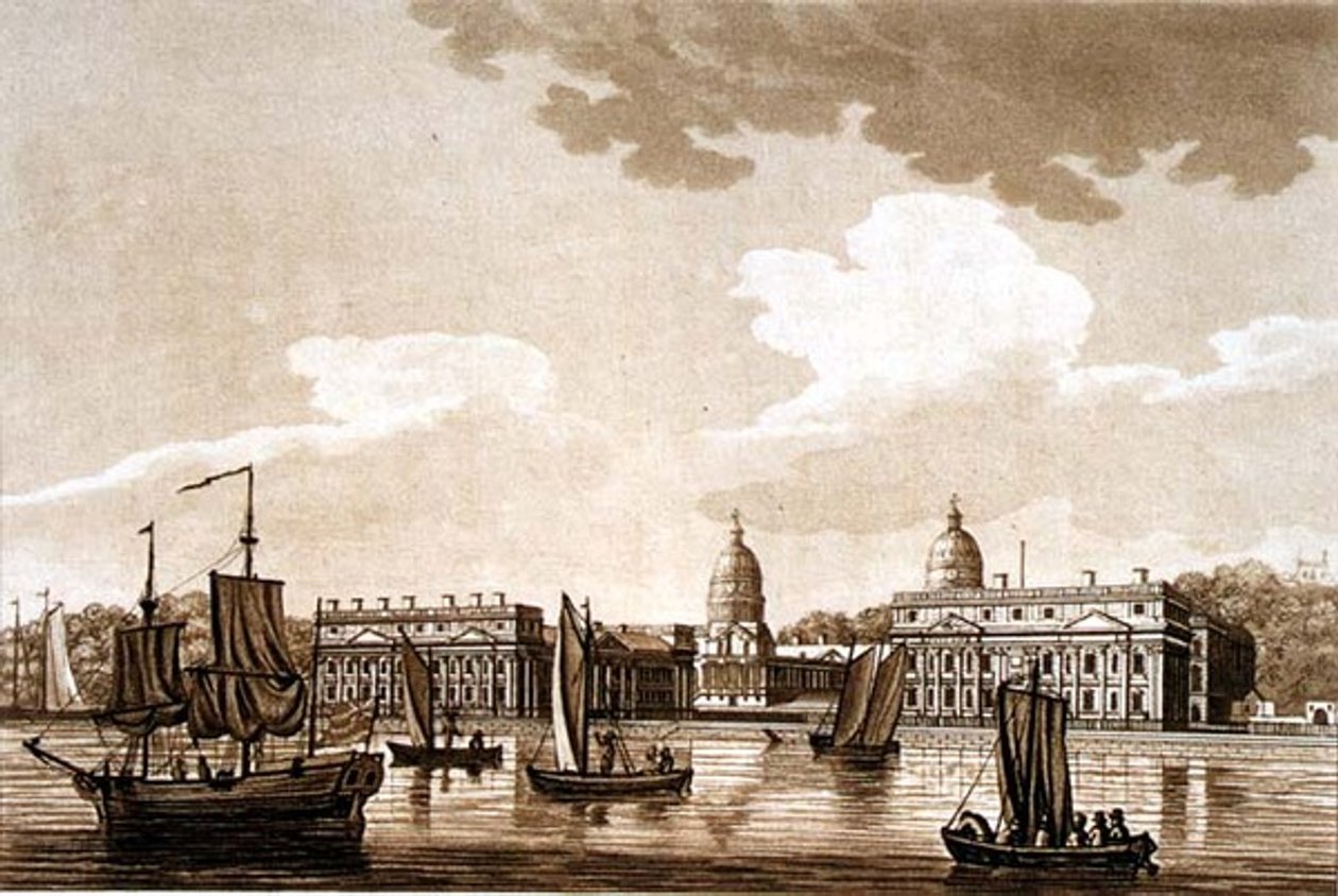 Greenwich Hospital, Illustration aus 