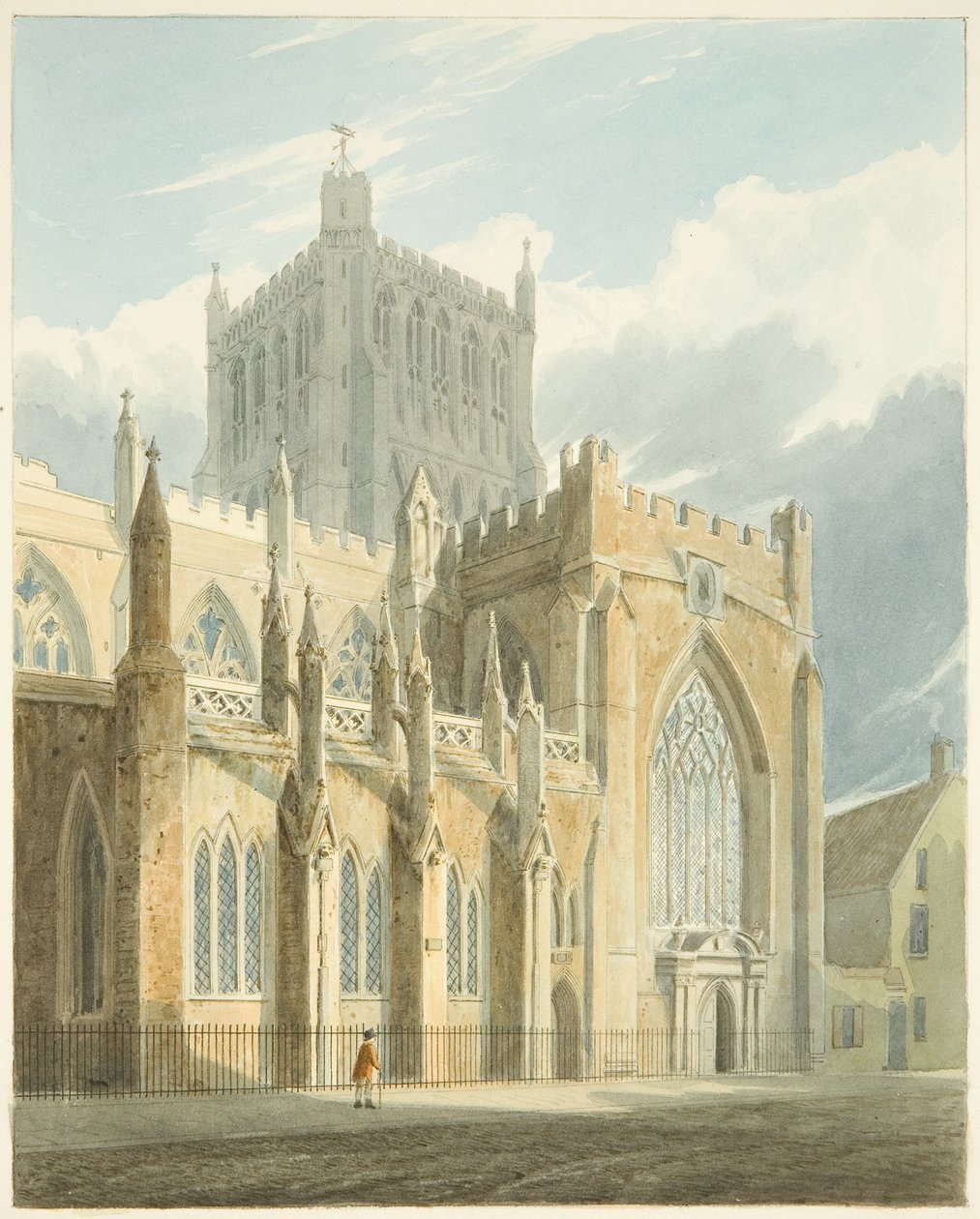 Nordansicht der Kathedrale von Bristol von Samuel Jackson