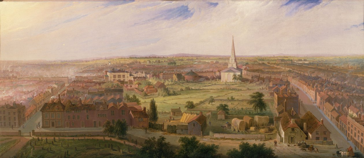 Birmingham vom Dom der St. Philip