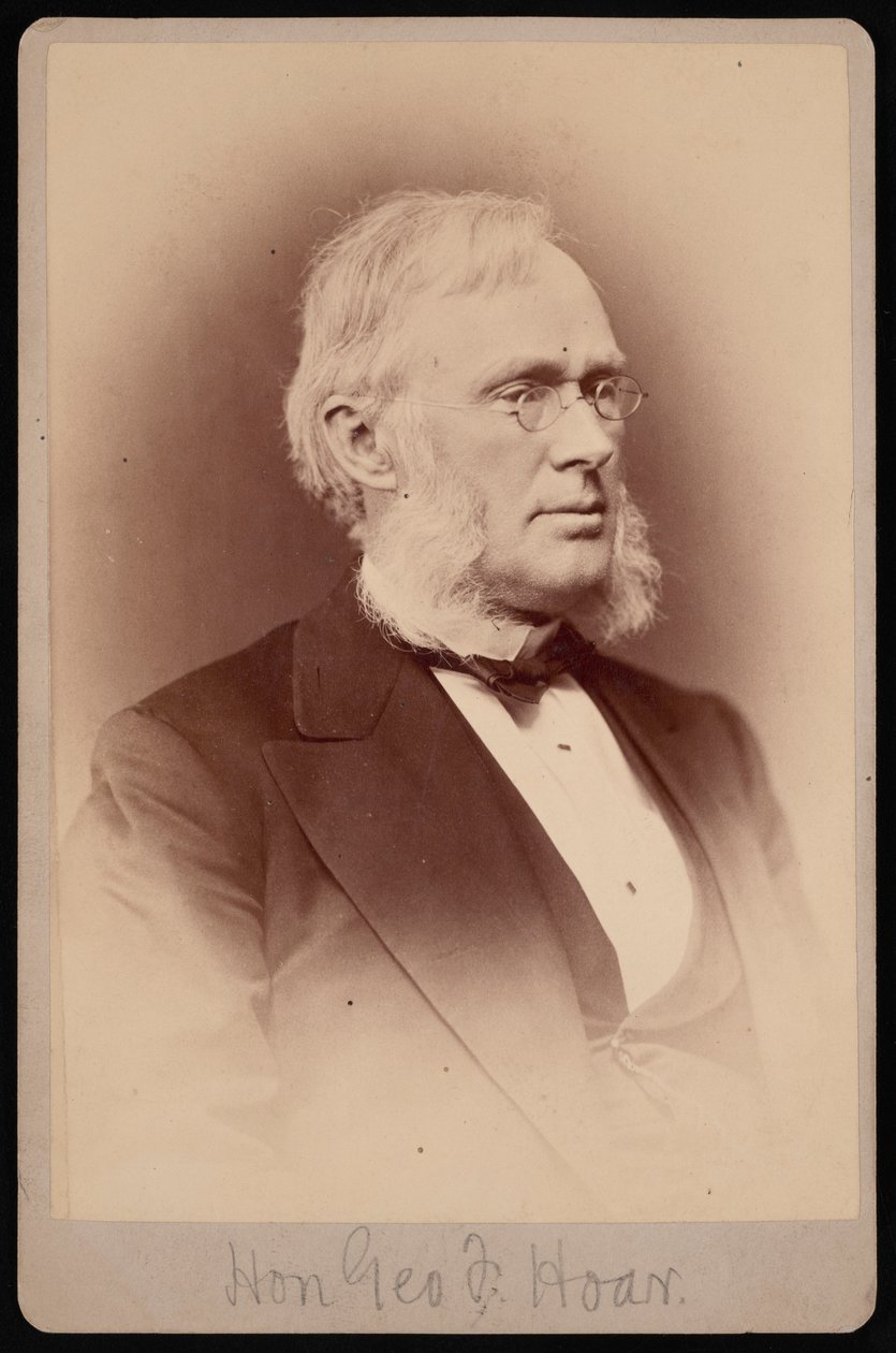Porträt von George Frisbie Hoar 1826-1904, zwischen 1876 und 1880 von Samuel Montague Fassett