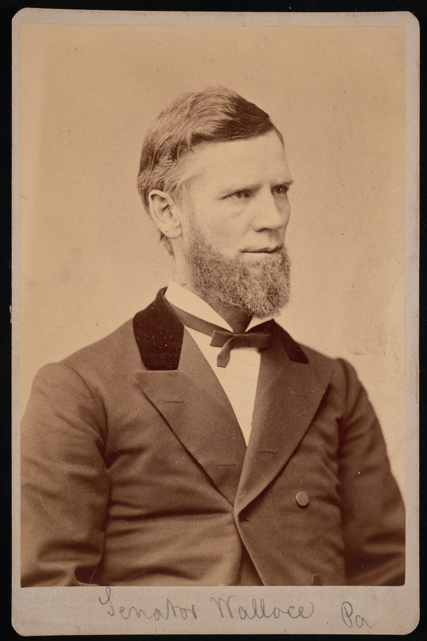 Porträt von William Andrew Wallace 1827-1896, zwischen 1876 und 1880 von Samuel Montague Fassett