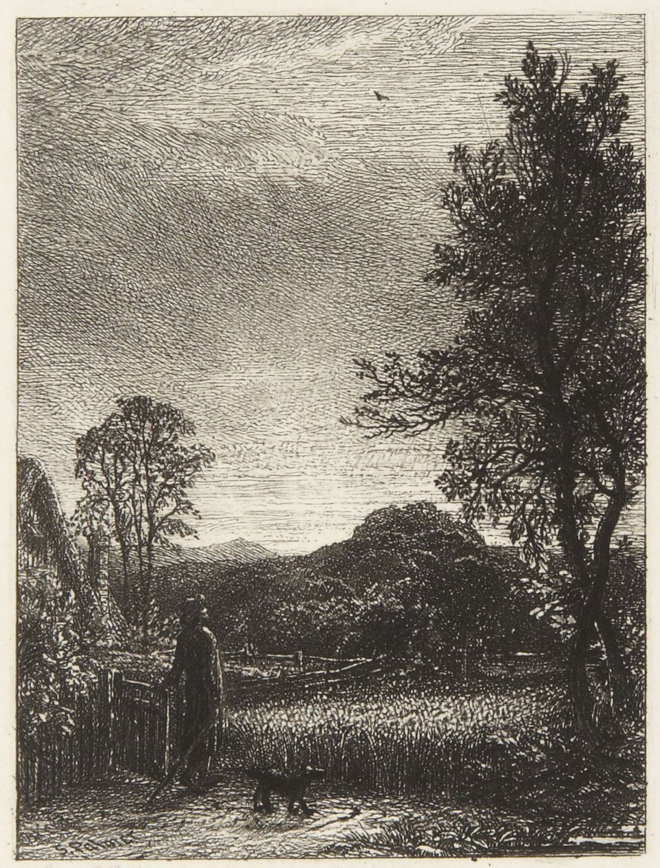 Die Lerche von Samuel Palmer