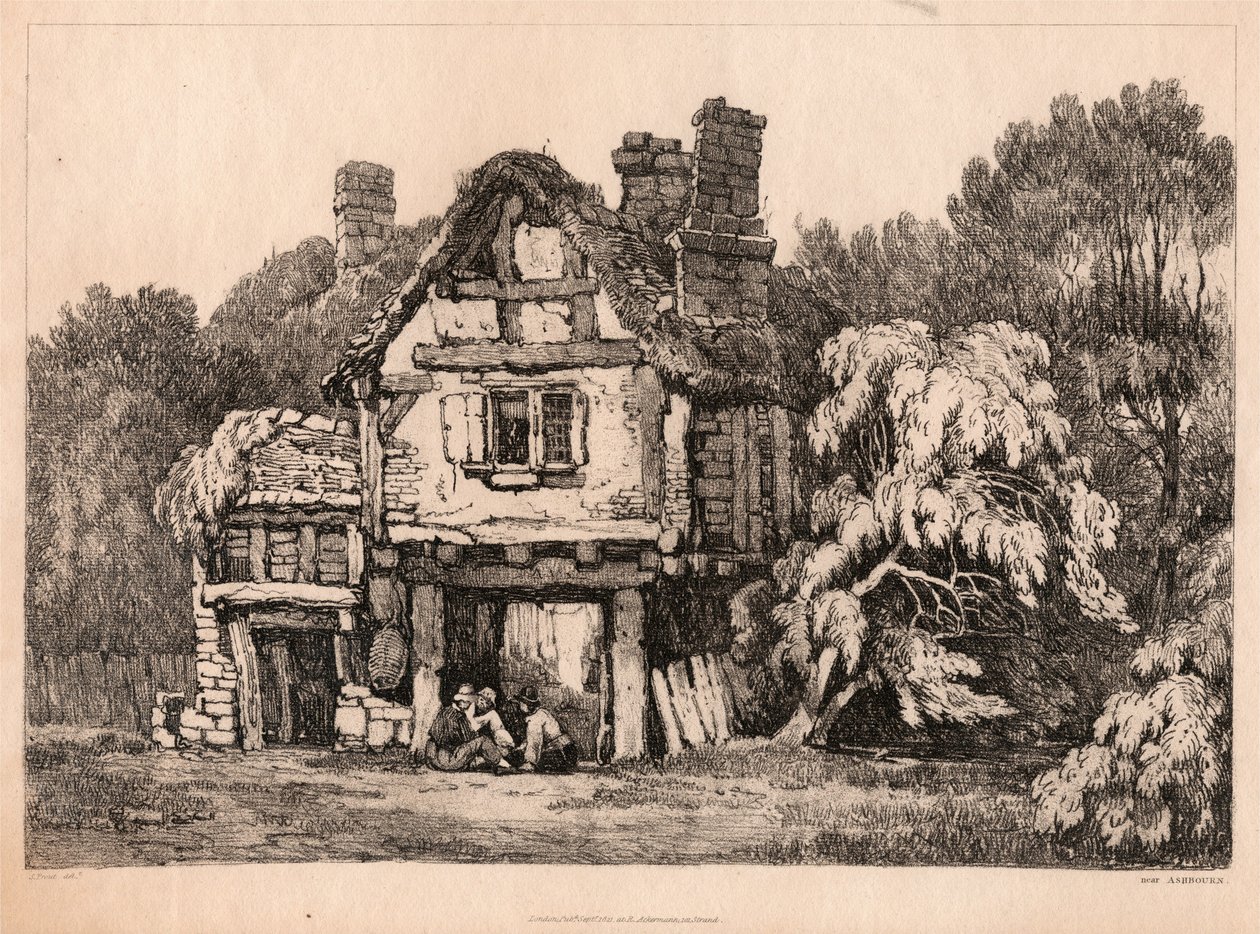In der Nähe von Ashbourn von Samuel Prout