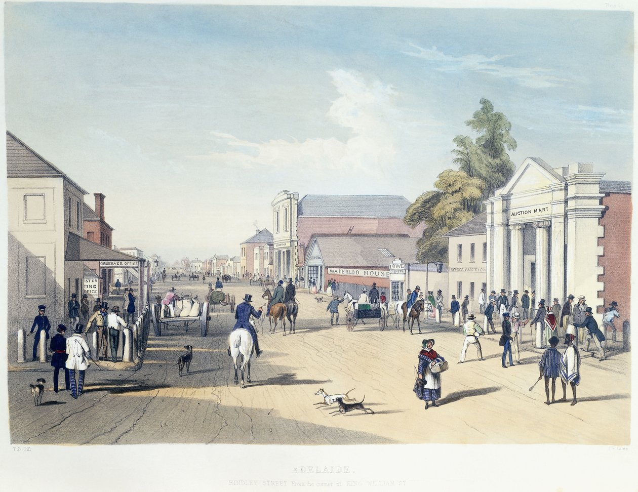 Adelaide, Hindley Street, Platte 41, aus 