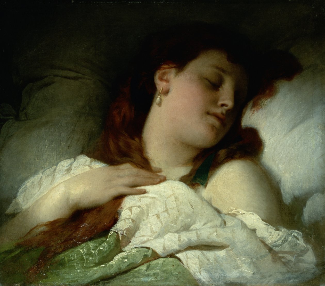 Schlafende Frau von Sandor Liezen Meyer