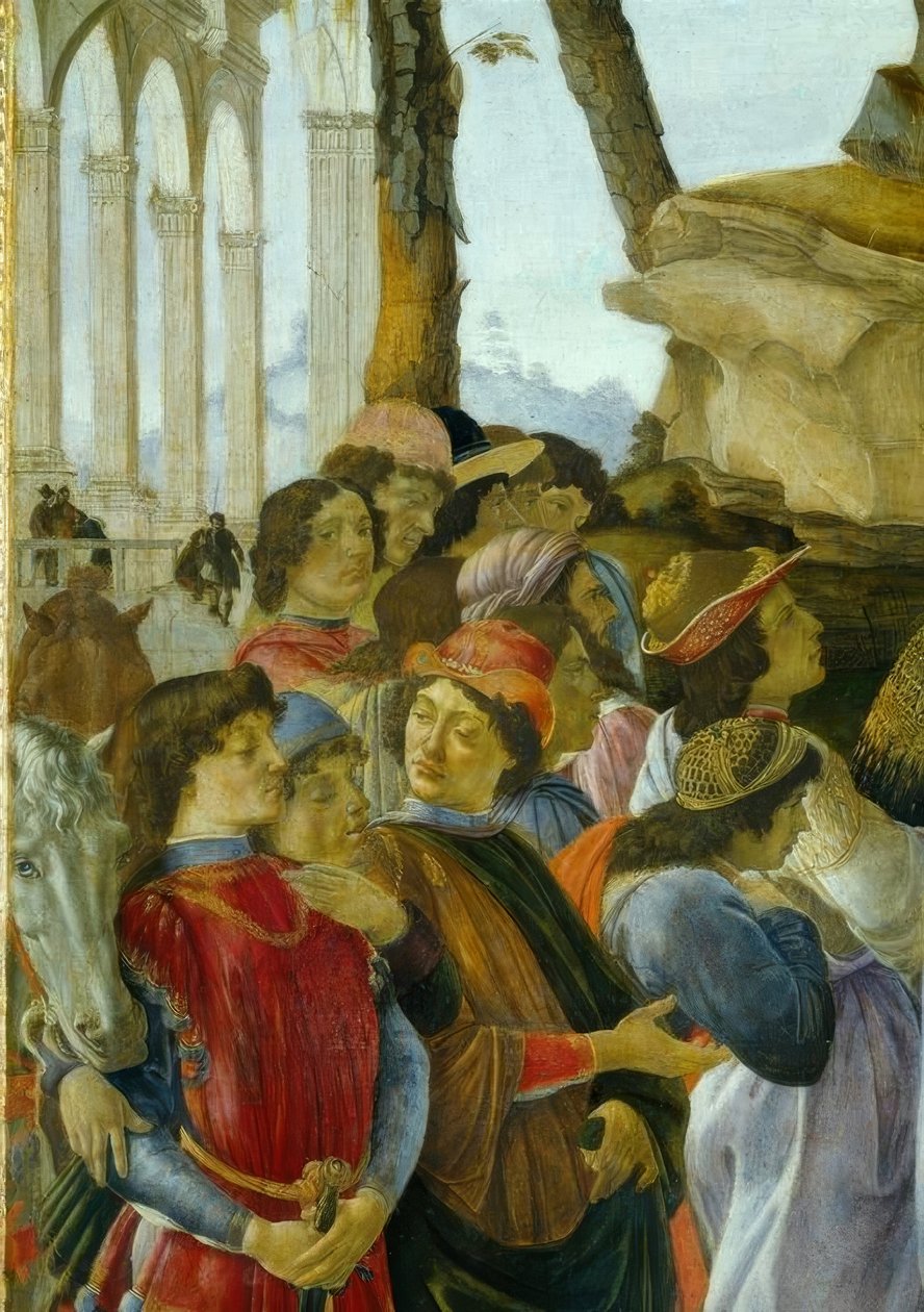 Die Anbetung der Könige von Sandro Botticelli