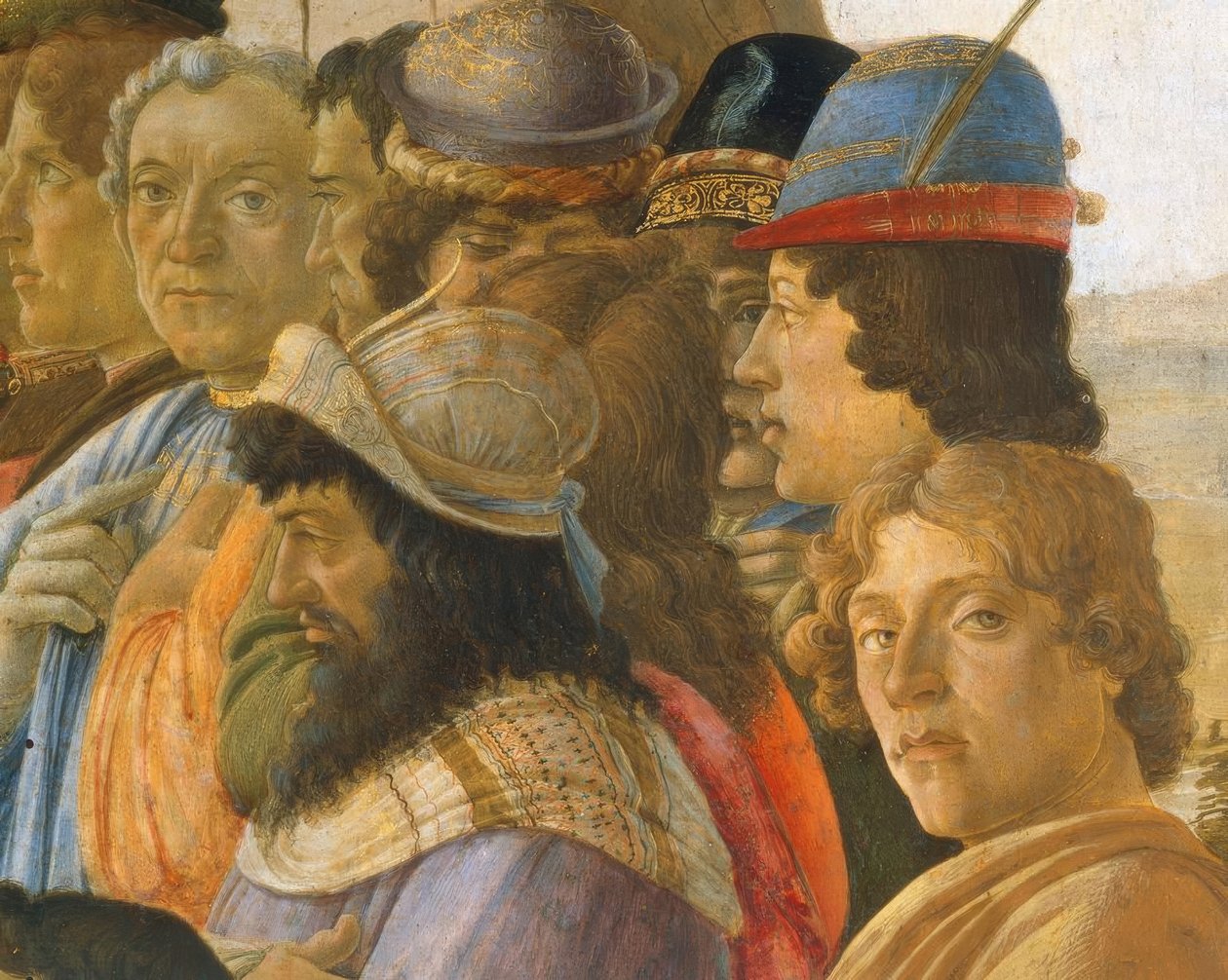 Die Anbetung der Könige von Sandro Botticelli