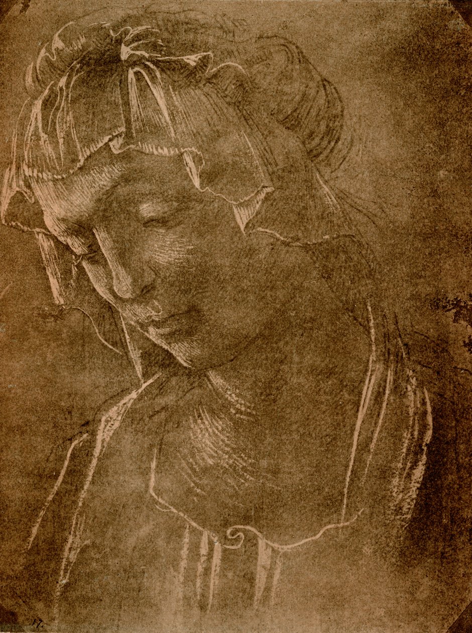 Weiblicher Kopf von Sandro Botticelli