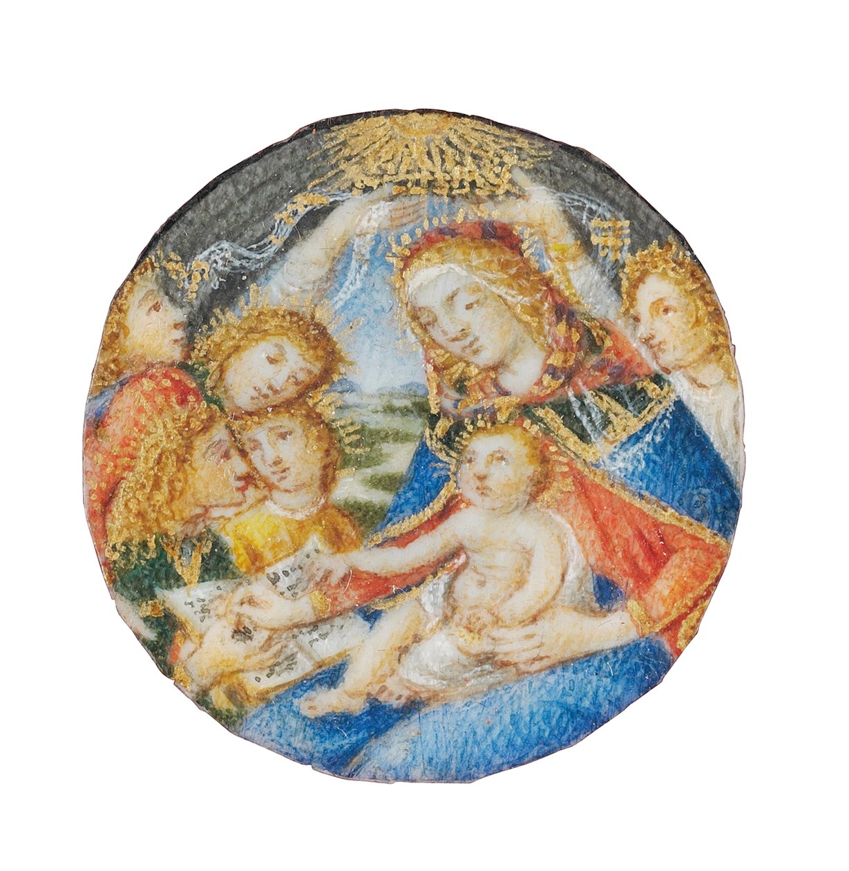 Madonna des Magnificat, Florenz, spätes 15. - frühes 16. Jahrhundert von Sandro Botticelli