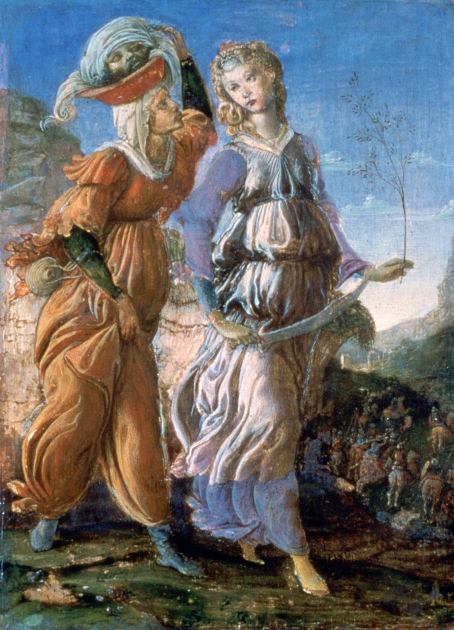 Die Rückkehr der Judith, 1467 von Sandro Botticelli