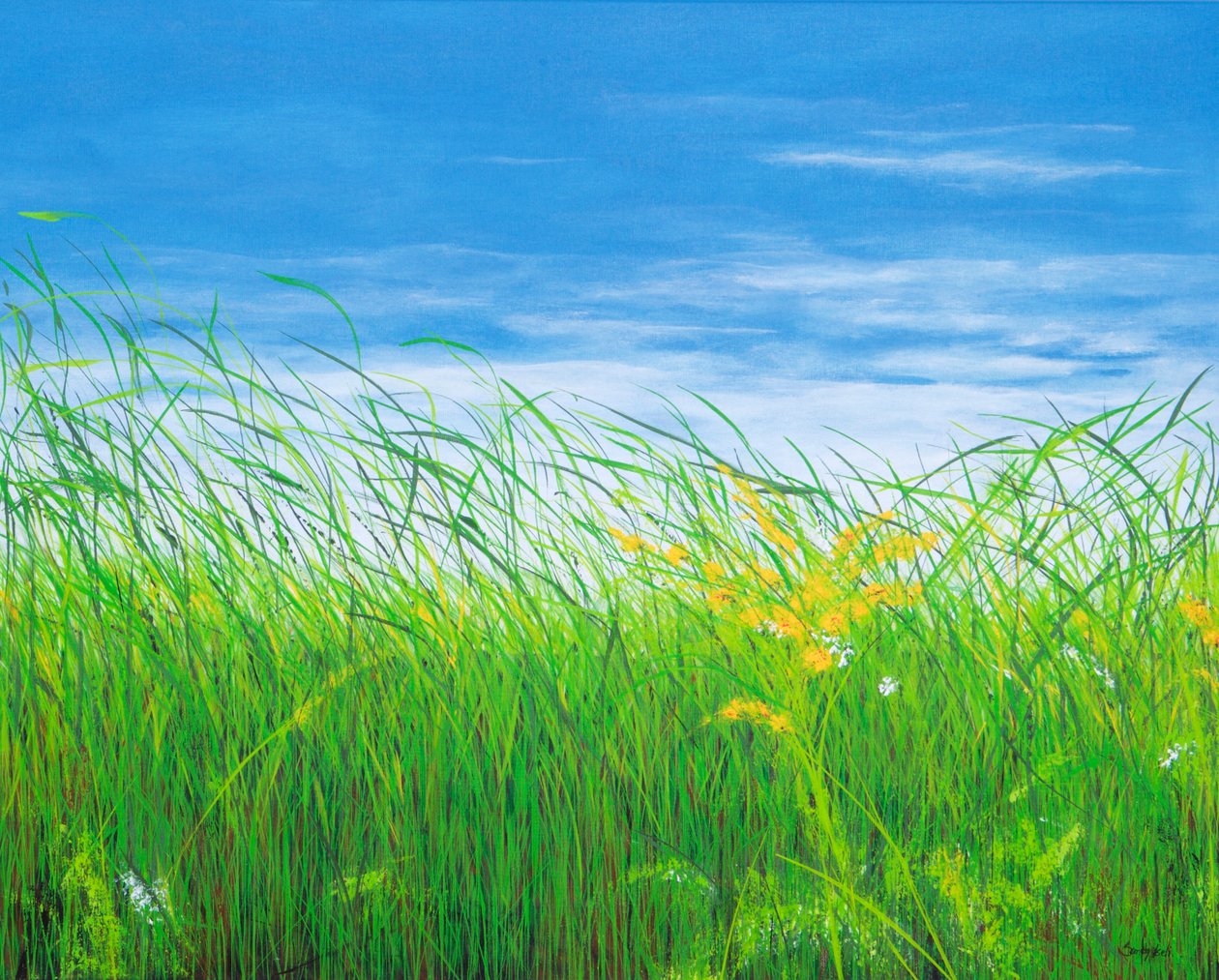 Tanz im Wind, 2019 von Sandy Iseli