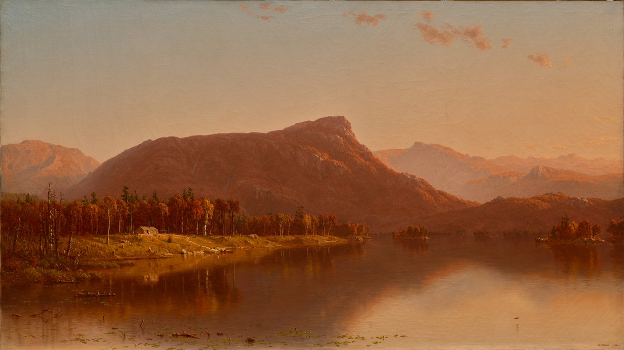 Ein Zuhause in der Wildnis von Sanford Robinson Gifford