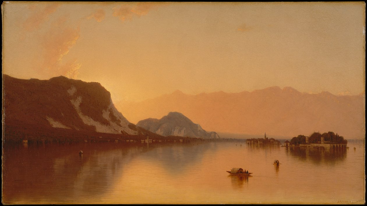 Isola Bella im Lago Maggiore von Sanford Robinson Gifford