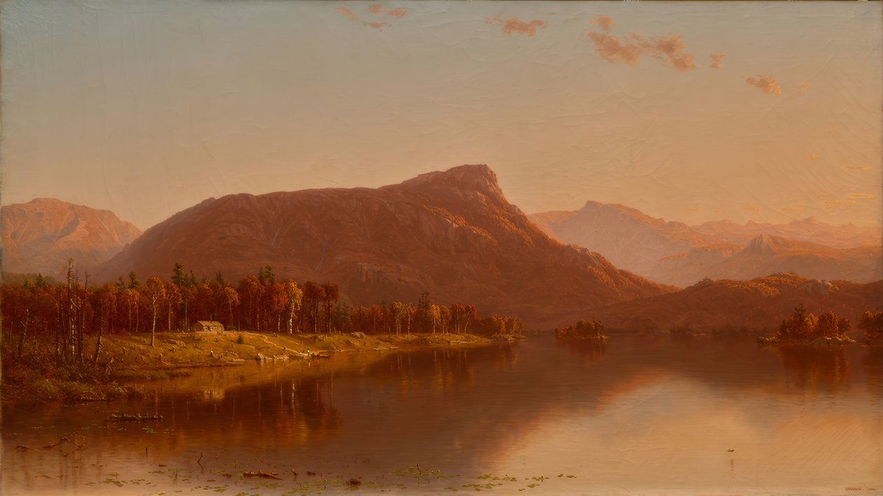 Ein Haus in der Natur von Sanford Robinson Gifford