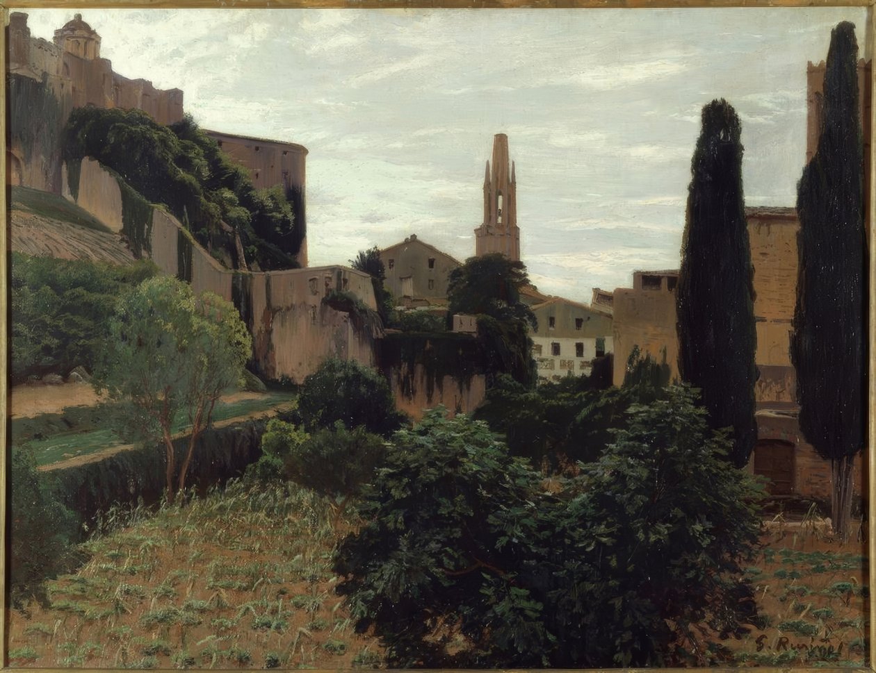 Santiago Rusiñol, Girona, III, ca. 1925 von Santiago Rusiñol