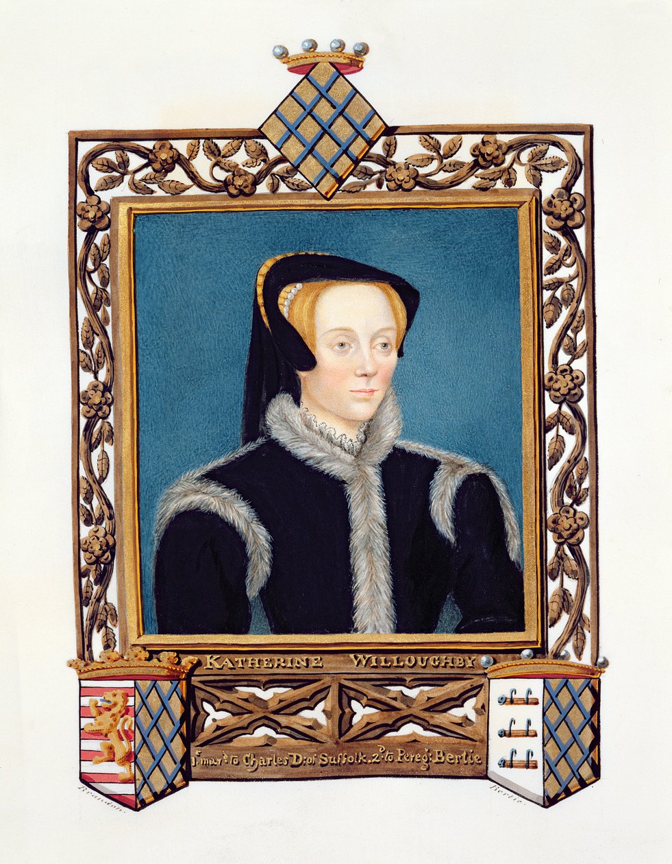 Porträt von Katherine Baroness Willoughby d