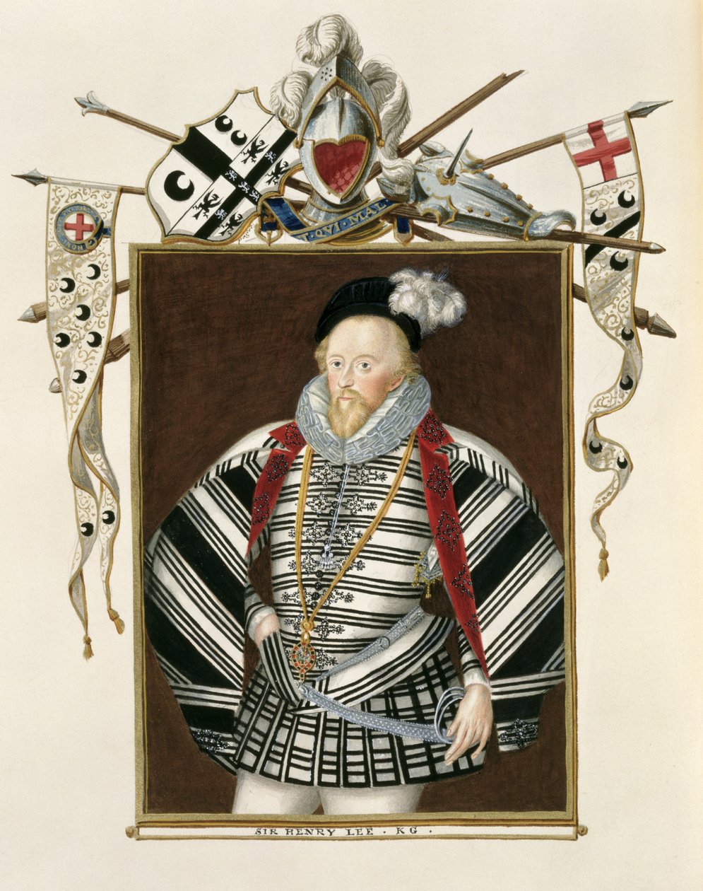 Porträt von Sir Henry Lee (1530-1610) aus 