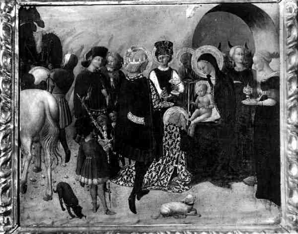 Die Anbetung der Könige von Sassetta (c.1392 1450)