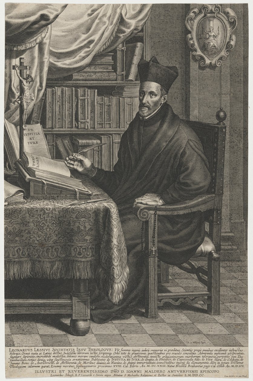 Leonard Lessius, Jesuit von Schelte Adams Bolswert