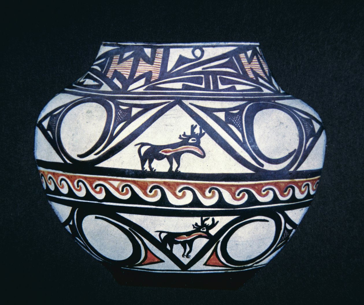 Wasserkrug, Pueblo-Kultur von School American