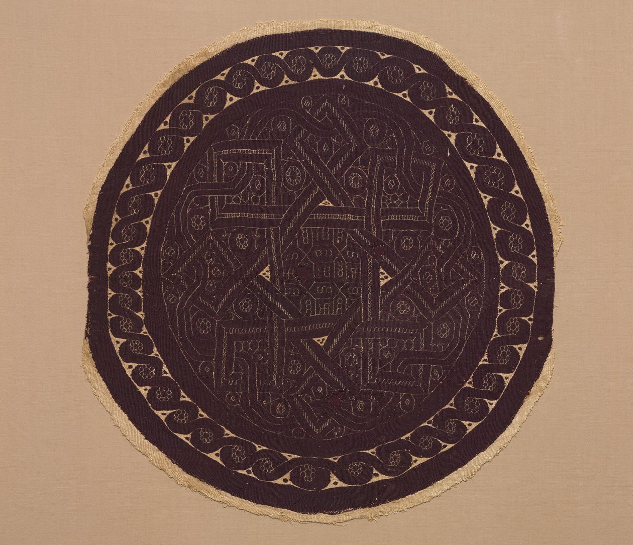 Rundel von einem Vorhang, 300er Jahre von School Byzantine