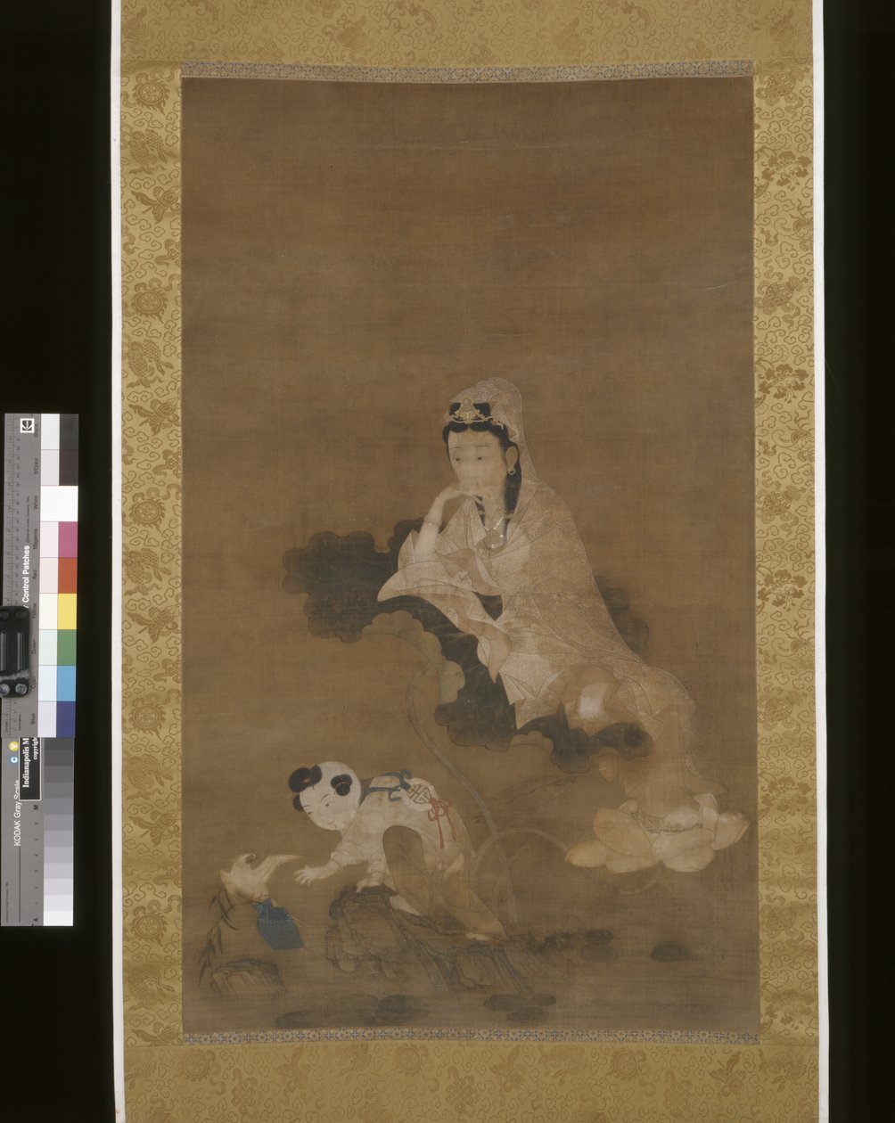Avalokitesvara (Guanyin) auf Lotus von School Chinese