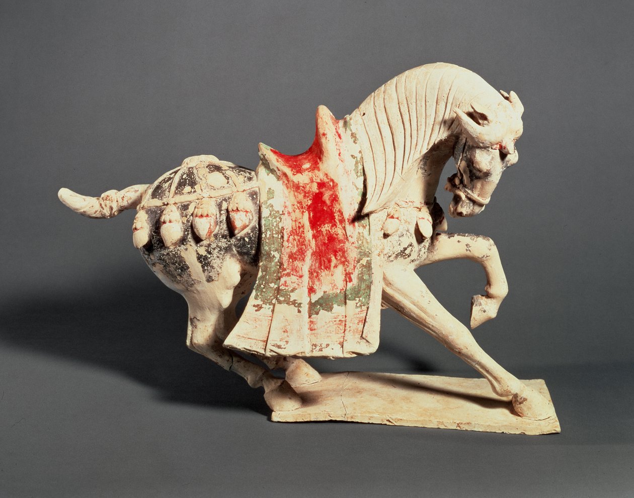 Tanzendes Pferd, Grabfigur, 7.-frühes 8. Jahrhundert, T