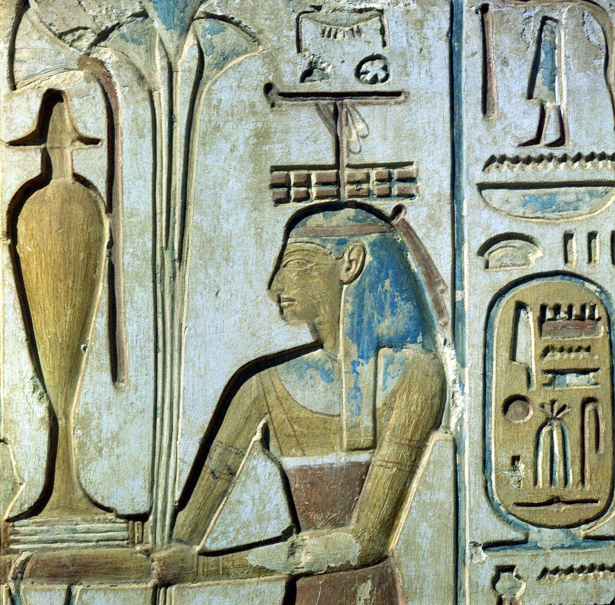 Abydos: Tempel von Sethos I., dem Gott Osiris gewidmet von School Egyptian