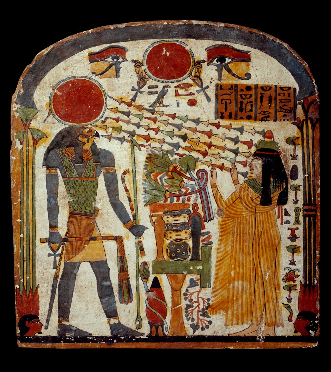 Kunst des Alten Ägypten: Stele von Taperet von School Egyptian