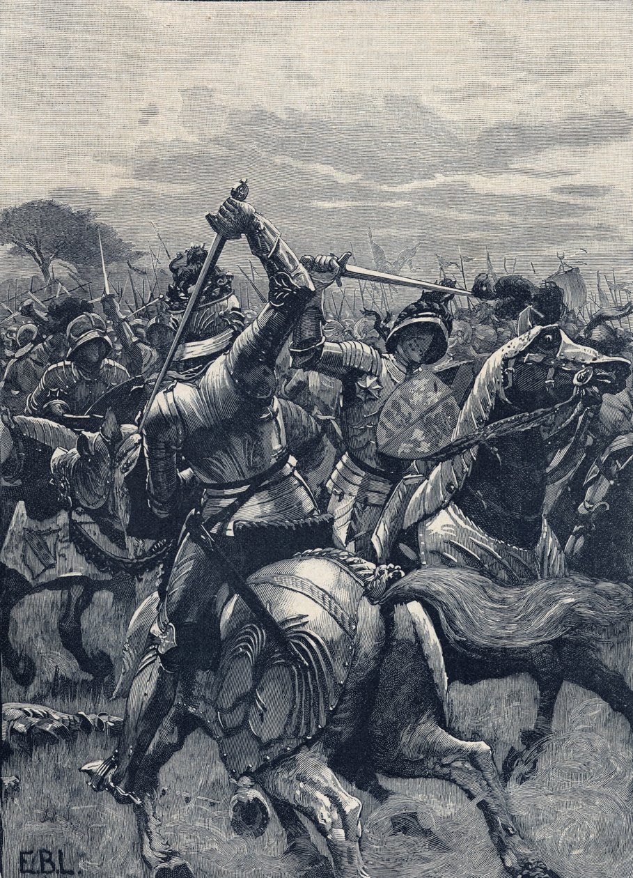 Schlacht von Bosworth Field, 22. August 1485, Rosenkriege von School English