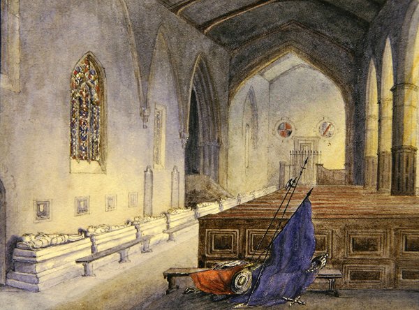 Kapelle im Sizergh Schloss, Cumbria von School English
