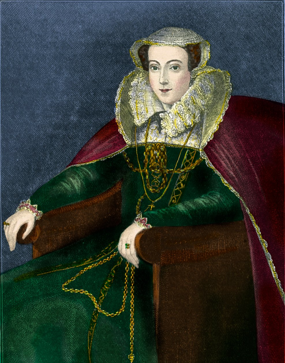 Maria Stuart, Königin von Schottland, Illustration aus 