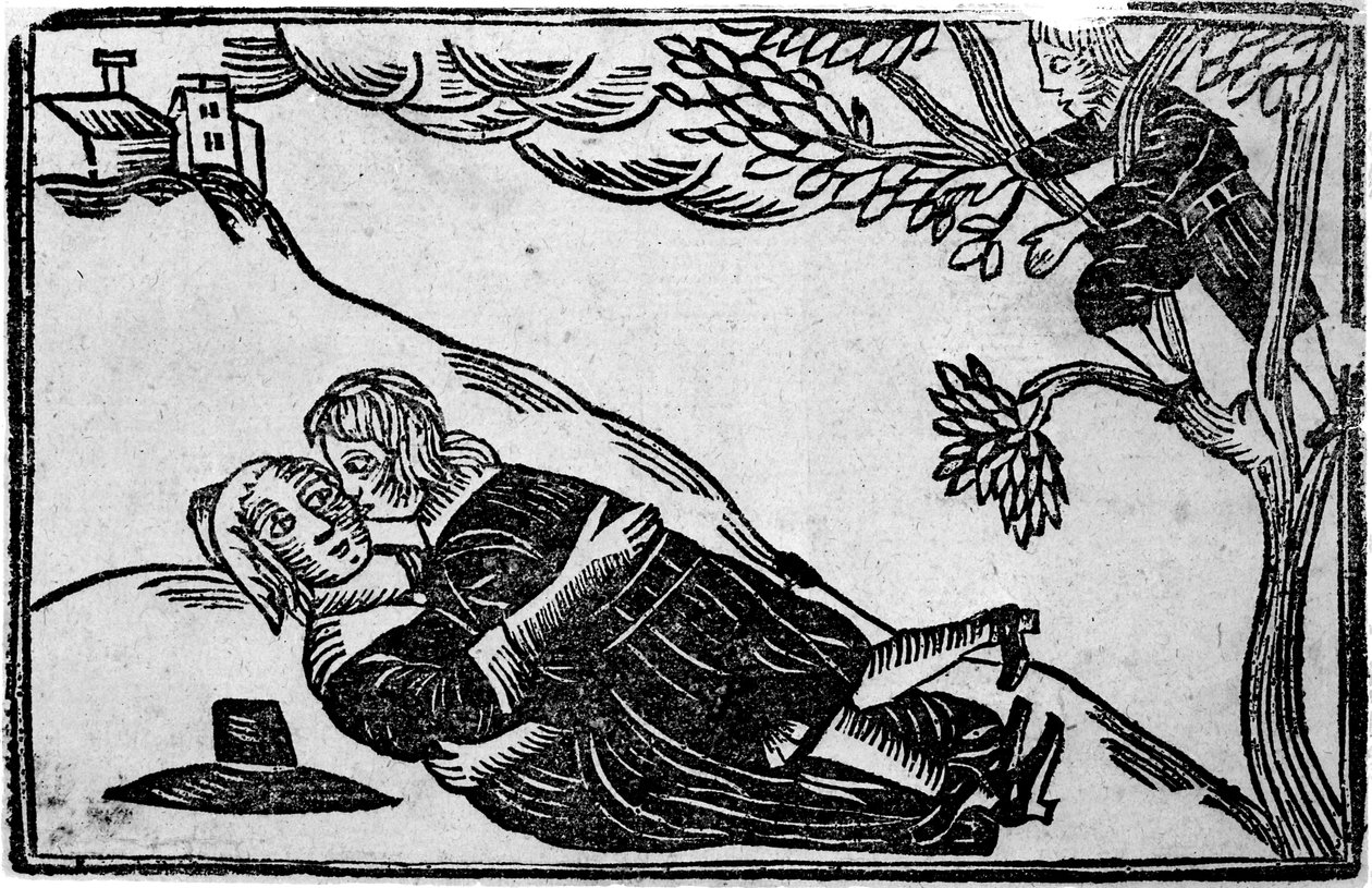 Zwei Menschen beim Sex, aus 