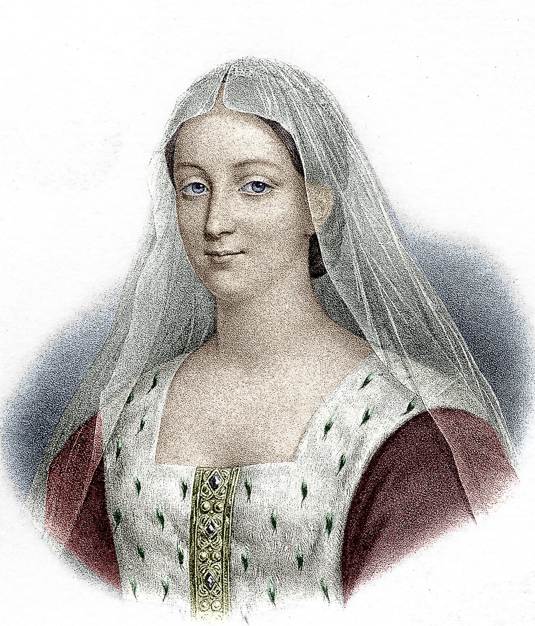 Agnes Sorel, Geliebte des französischen Königs Karl VII. von School French