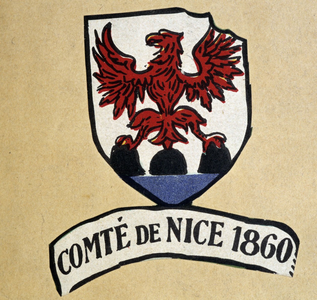 Wappen des Landkreises Nizza von School French