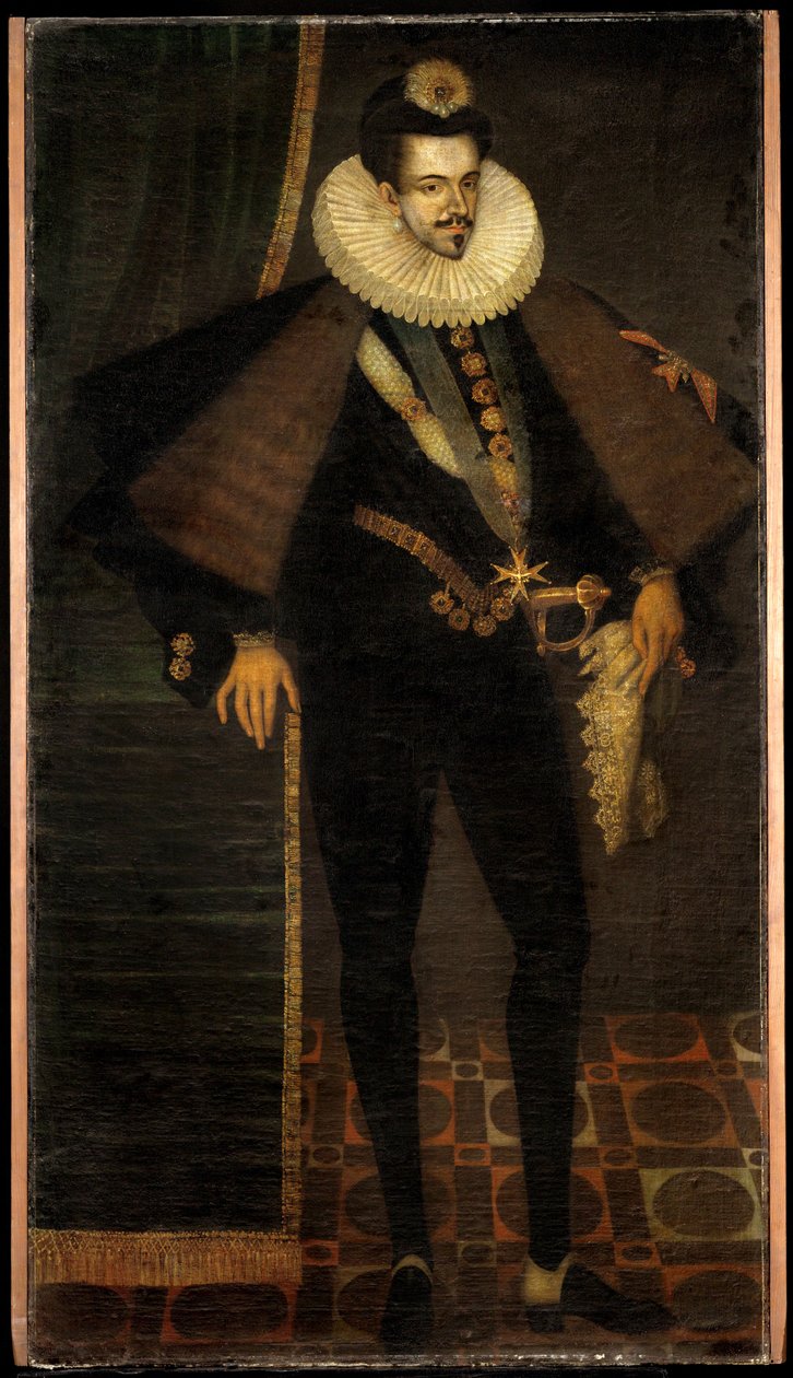 Henri III, König von Frankreich, letzter König des Hauses Valois von School French