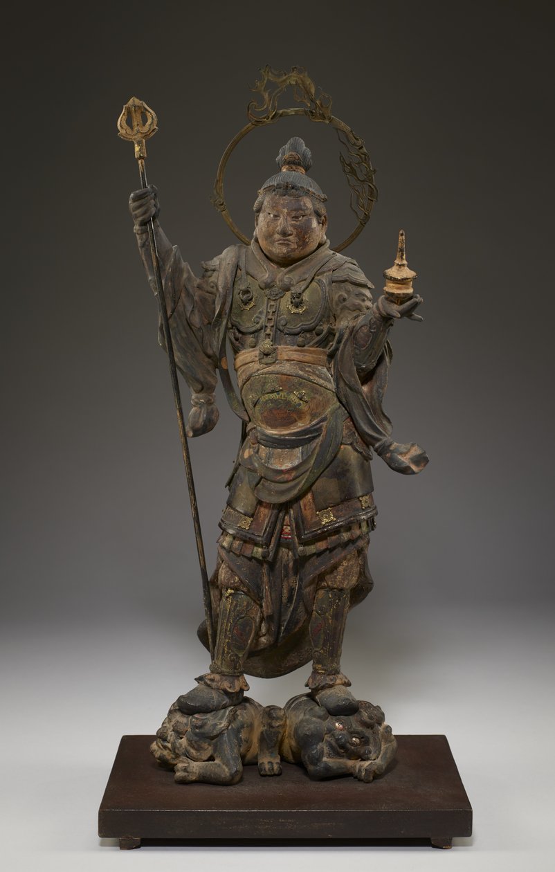 Bishamonten (Vaisravana, Wächter des Nordens) von Japanese School