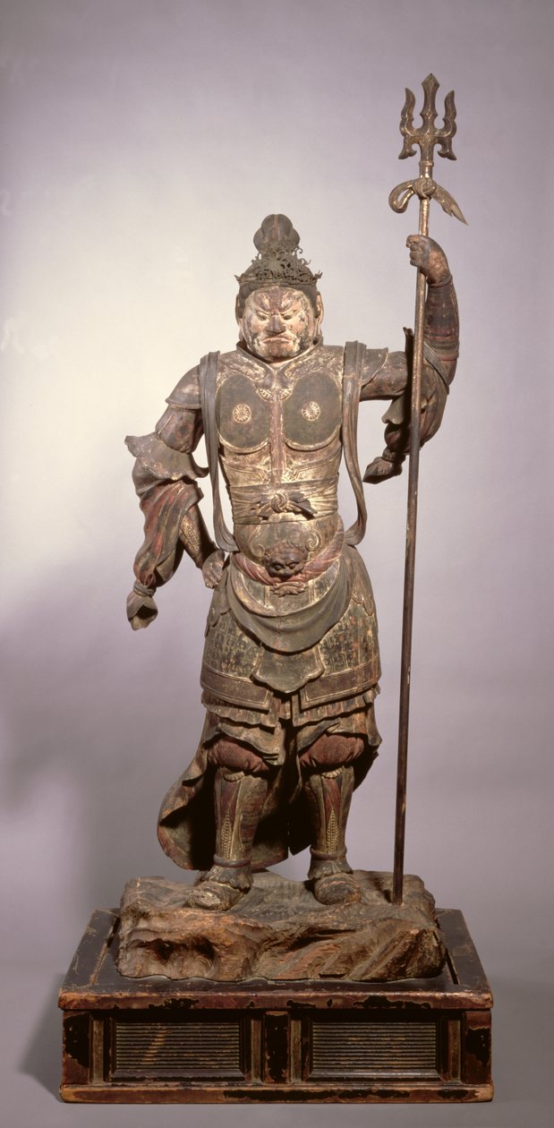 Zocho-ten, buddhistischer Wächter des Südens, Nambokucho bis Muromachi Periode von Japanese School