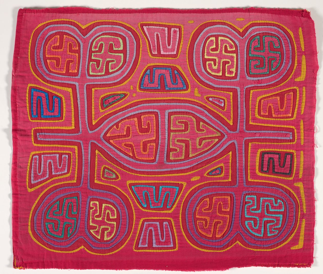 Hemdtafel (Mola), Kuna-Volk, San-Blas-Inseln, ca. 1950er von School Panamanian