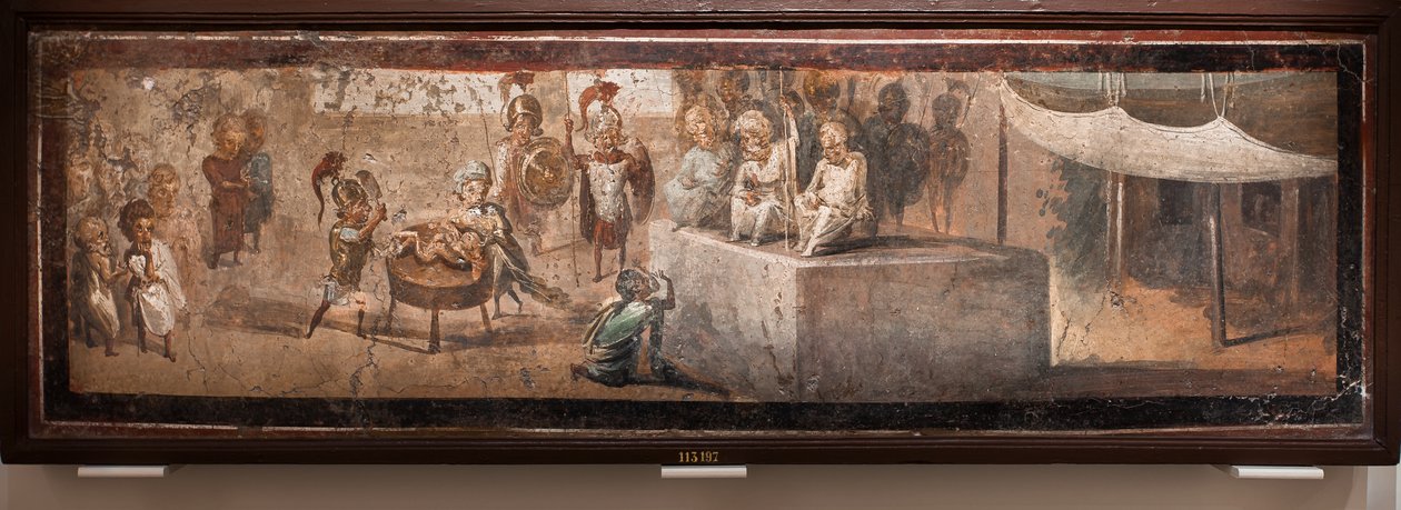 Das Urteil Salomos, Pompeji von School Roman