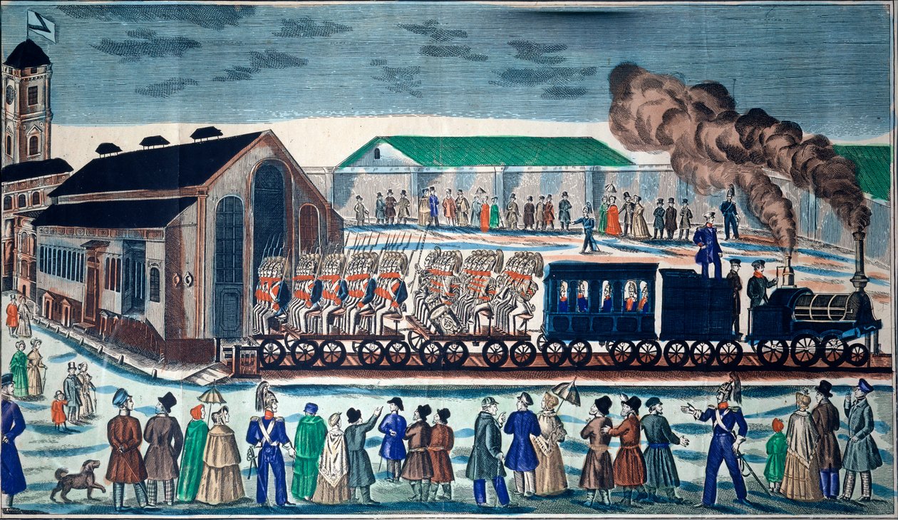 Abfahrt vom Moskauer Bahnhof nach Sankt Petersburg von School Russian