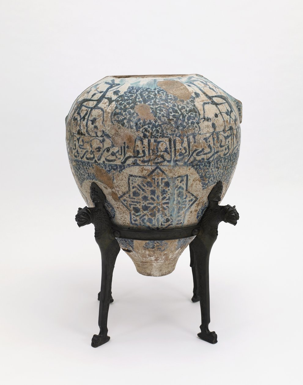 Die Alhambra-Vase, Nasriden-Dynastie, spätes 14. bis frühes 15. Jahrhundert von School Spanish