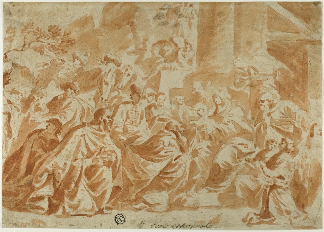 Anbetung der Könige von School of Peter Paul Rubens