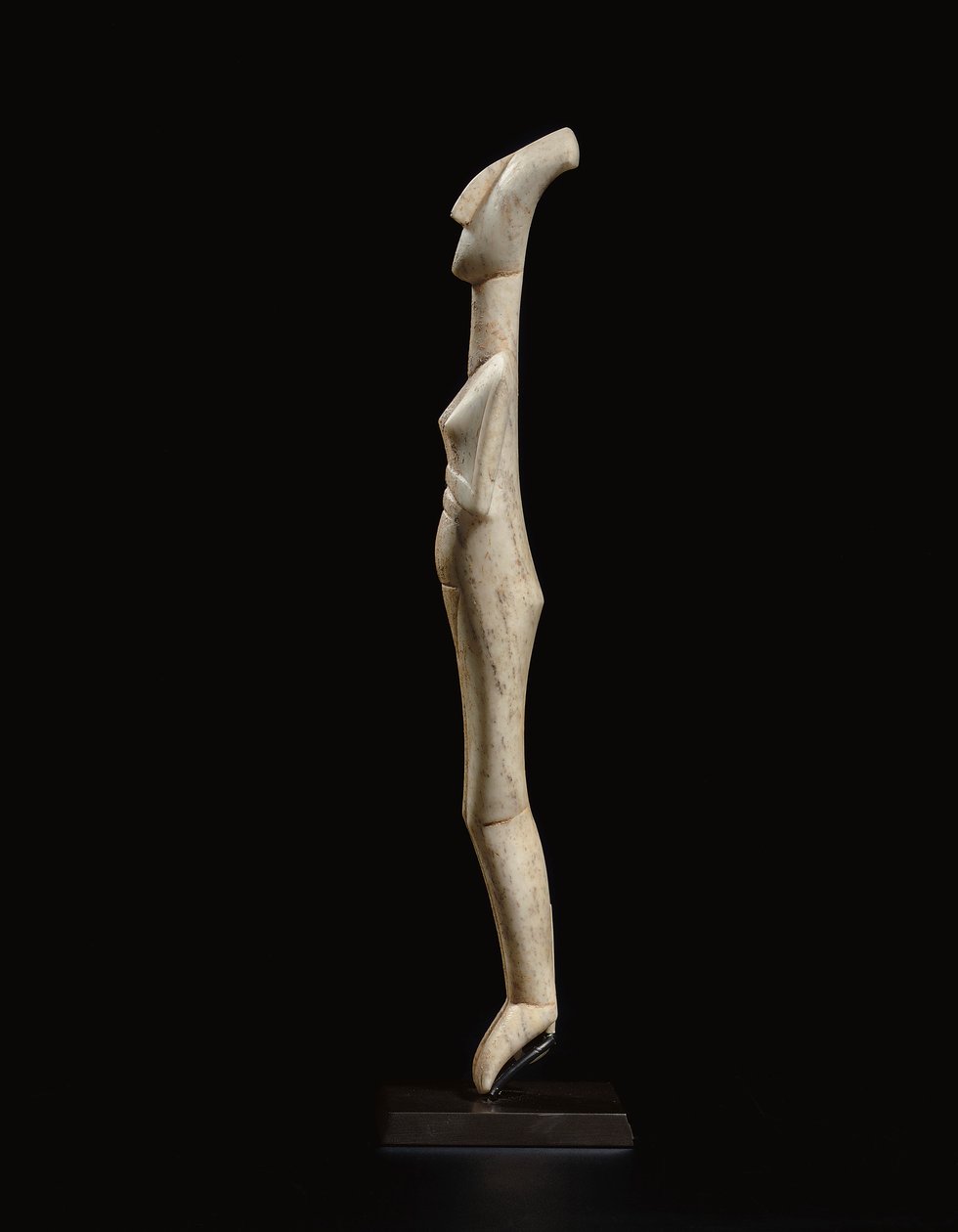 Kykladische liegende Frauenfigur, Namensstück des Schuster-Meisters, Frühe Kykladische II, ca. 2400 v. Chr. von Schuster Master