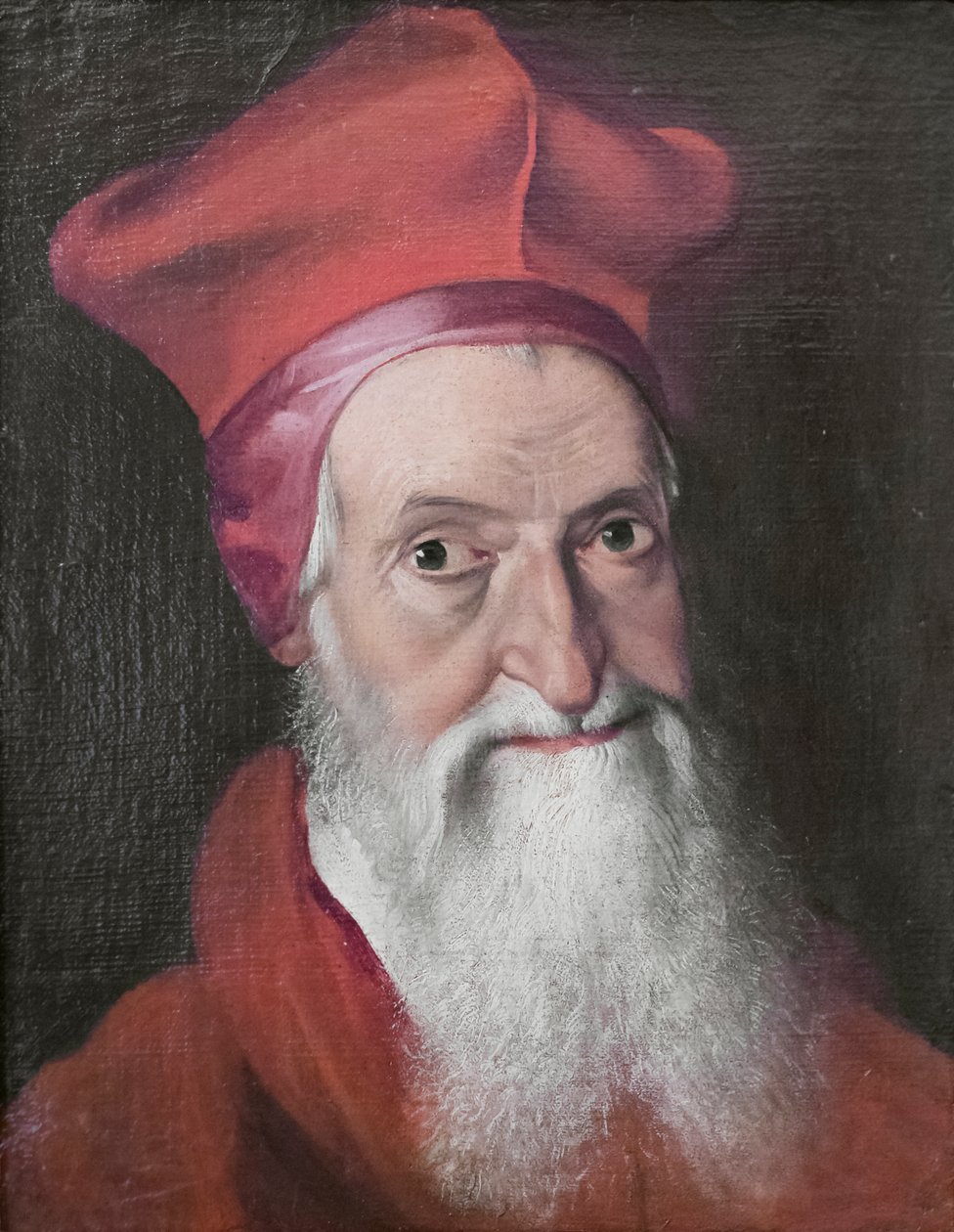 Porträt des Kardinals Domenico Morone von Scipione (1550 98) Pulzone