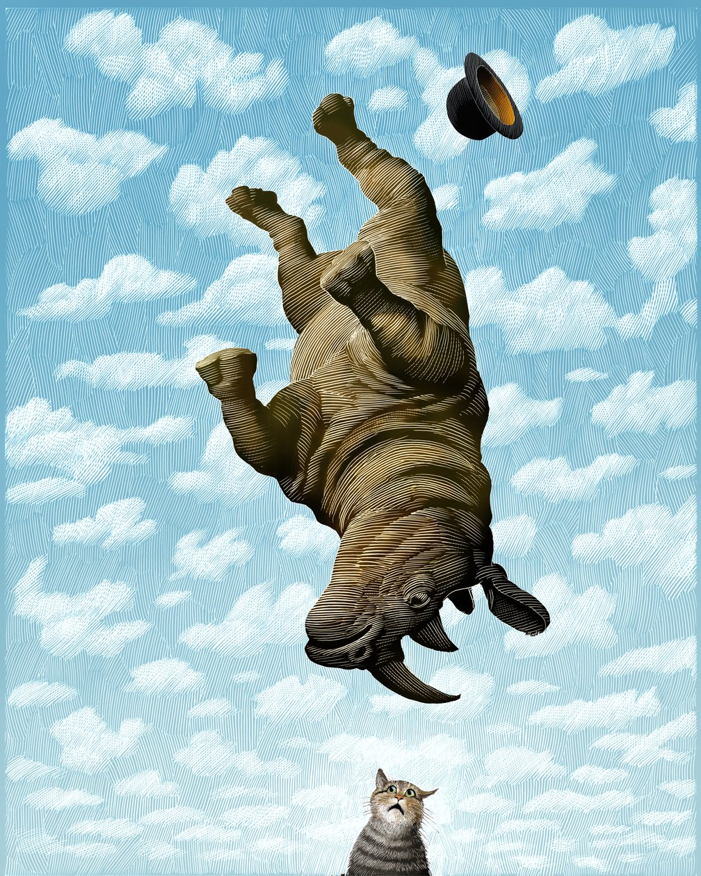 Nashorn von Scott McKowen