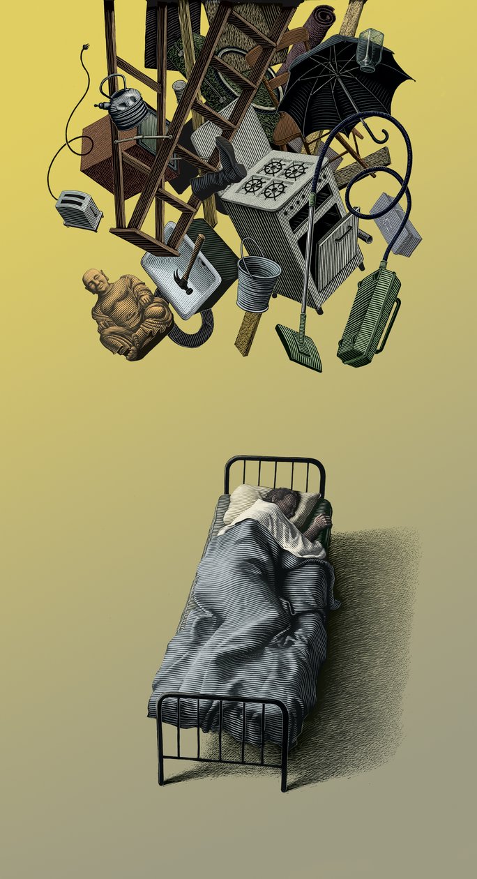 Der Hausmeister von Scott McKowen